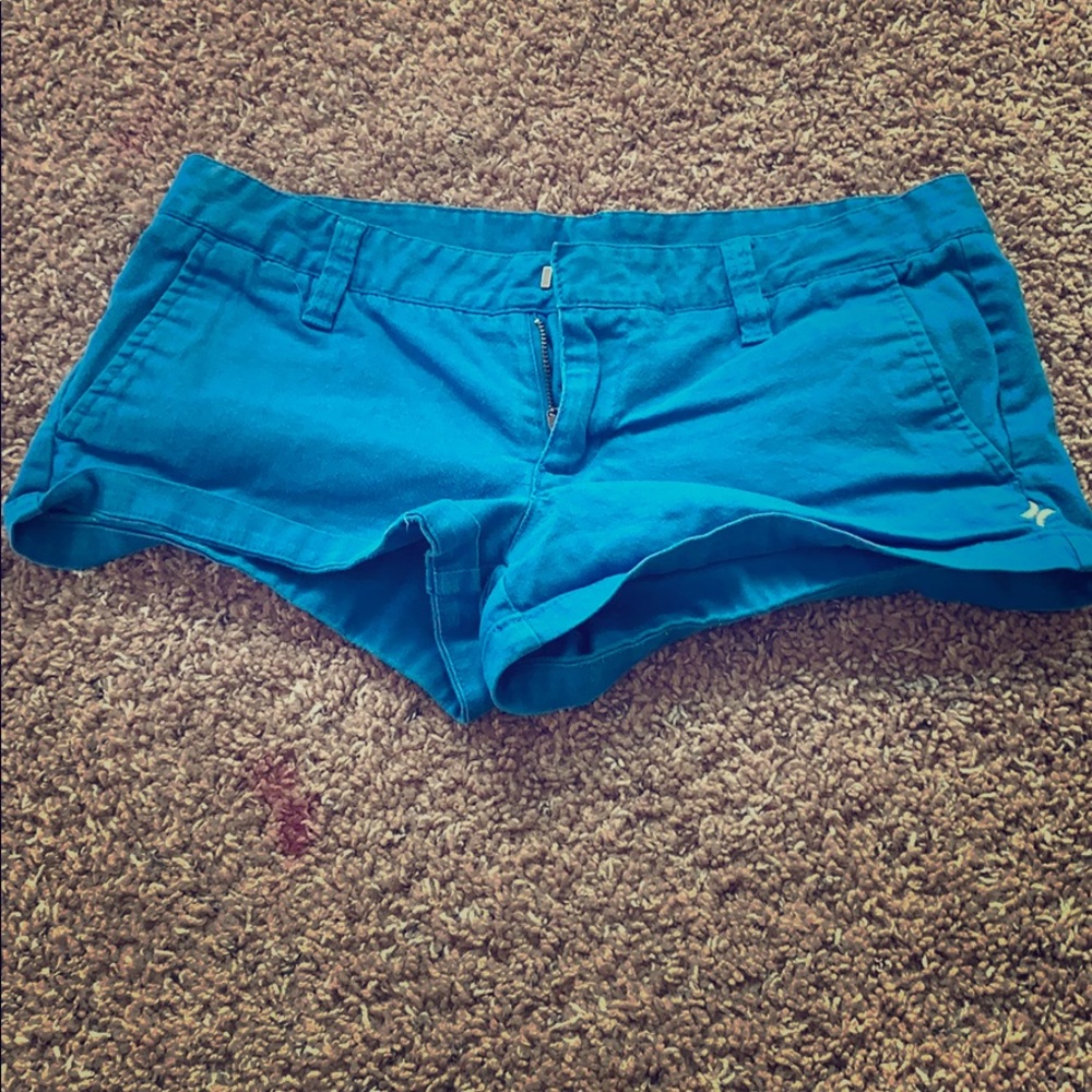 Blue shorts